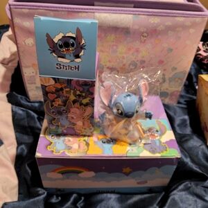 Stitch Figurine with Box
